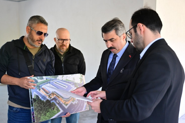 Yavuzselim Kapalı Pazar Alanı ve Gençlik Merkezi’nin yüzde 80’i tamamlandı<