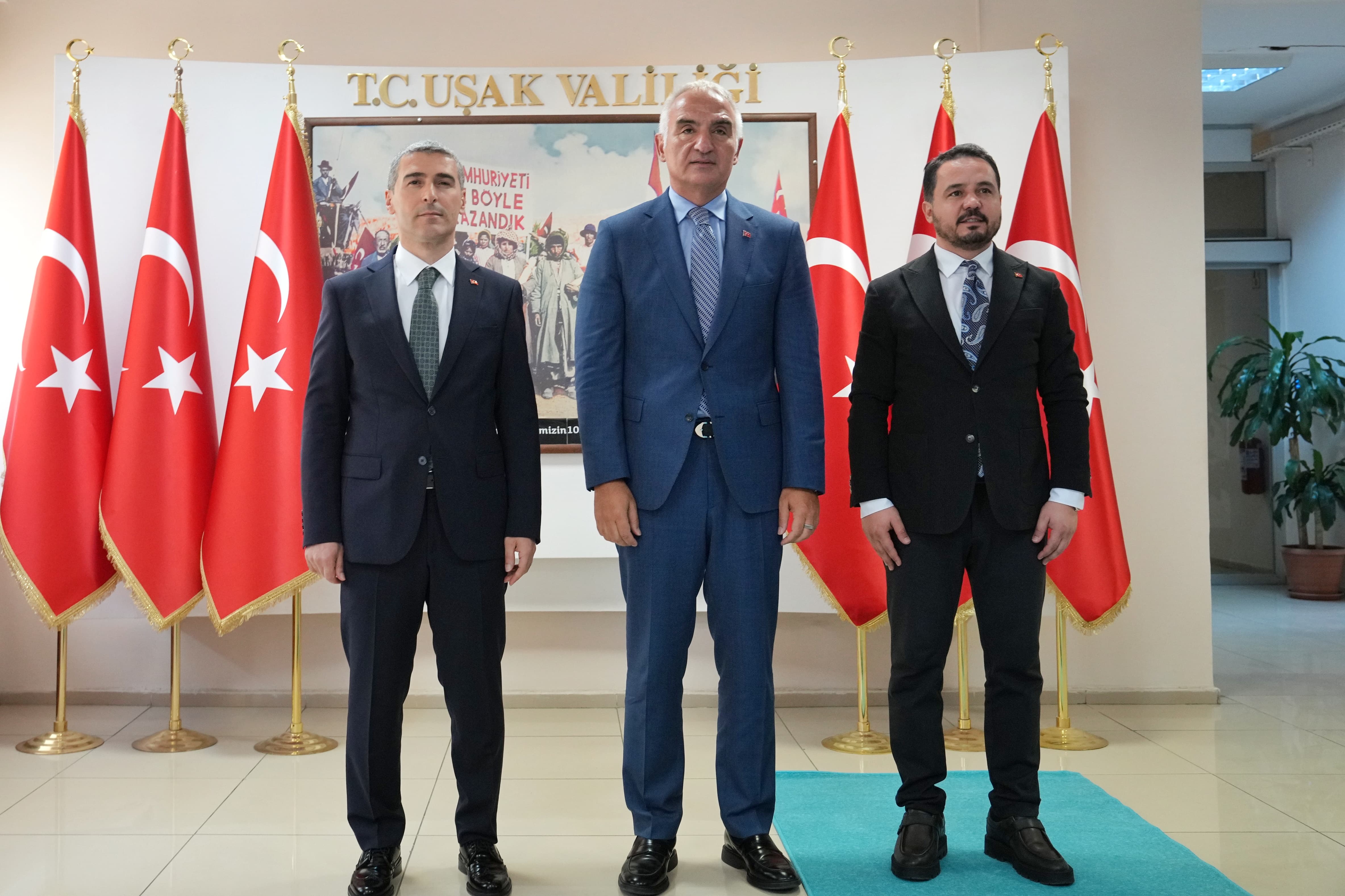 Bakan Ersoy'dan Uşak'a ziyaret<