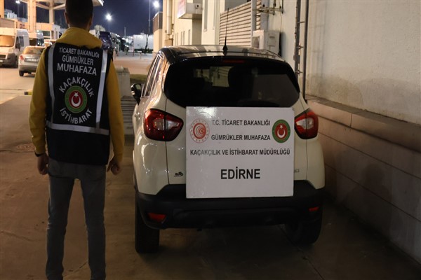 Gümrük denetimlerinde 233 araca el konuldu