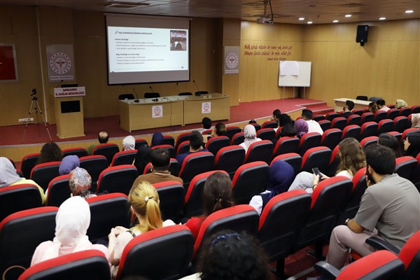 Şanlıurfa İl Sağlık Müdürlüğü tarafından toplantı düzenlendi<