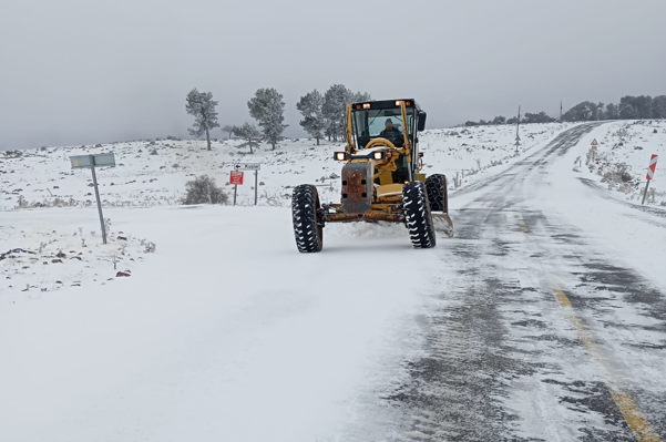 Bursa'da kar yağışı başladı