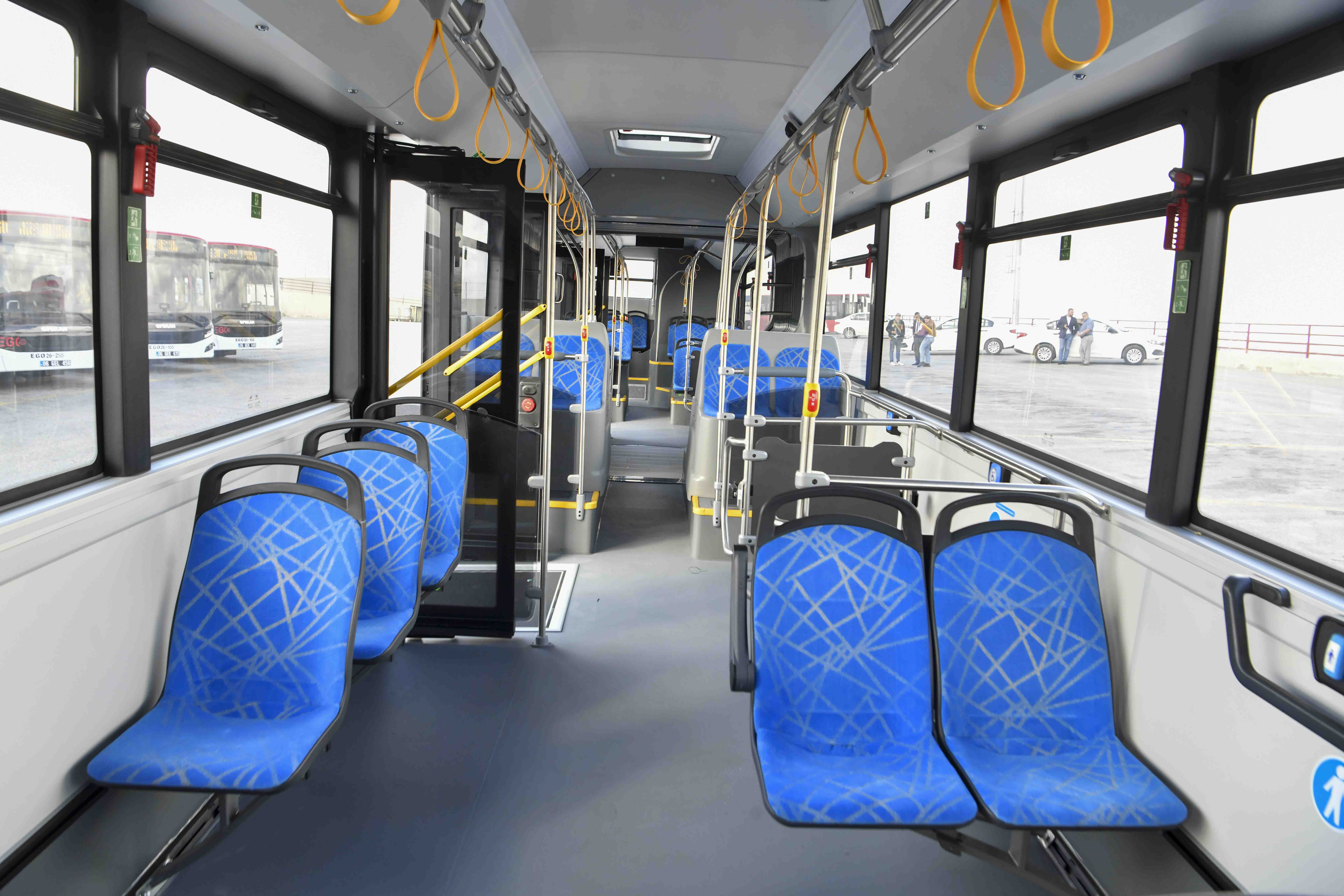 EGO filosuna 13 yeni otobüs daha katıldı