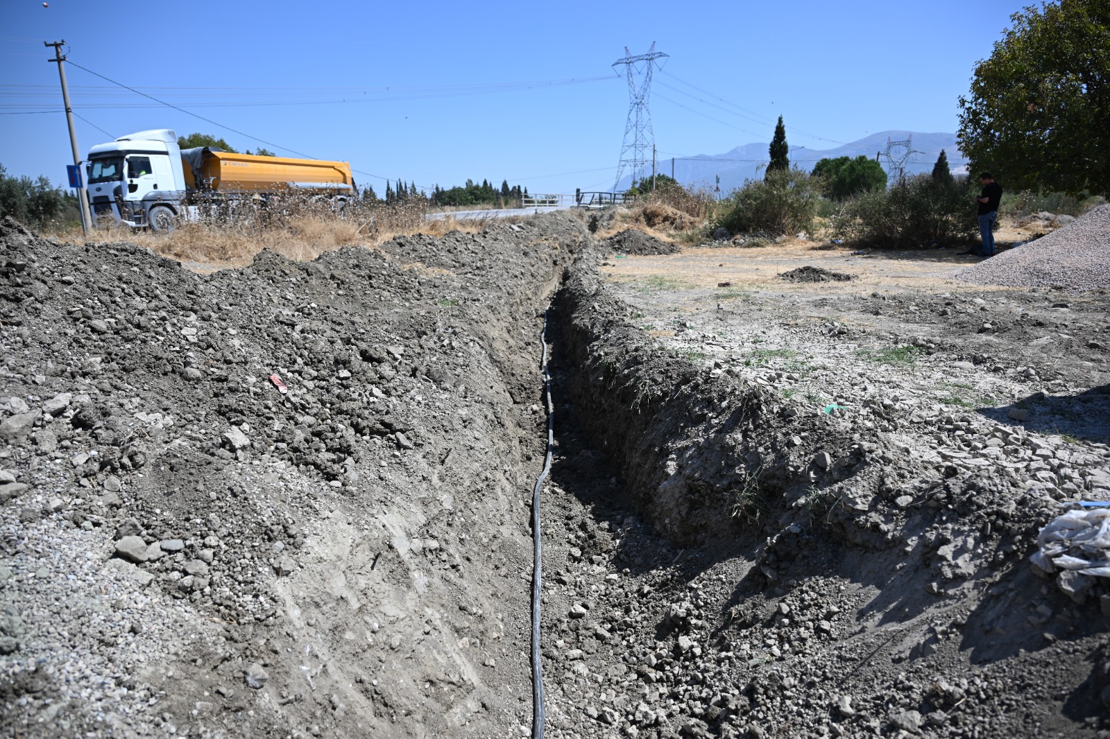 Akgedik TOKİ’de içme suyu altyapısı güçlendirildi