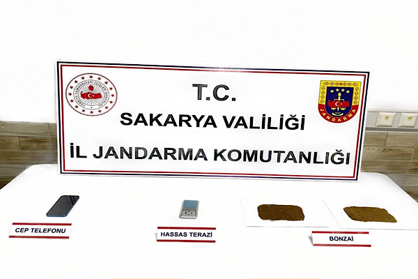 Sakarya’da uyuşturucu operasyonu