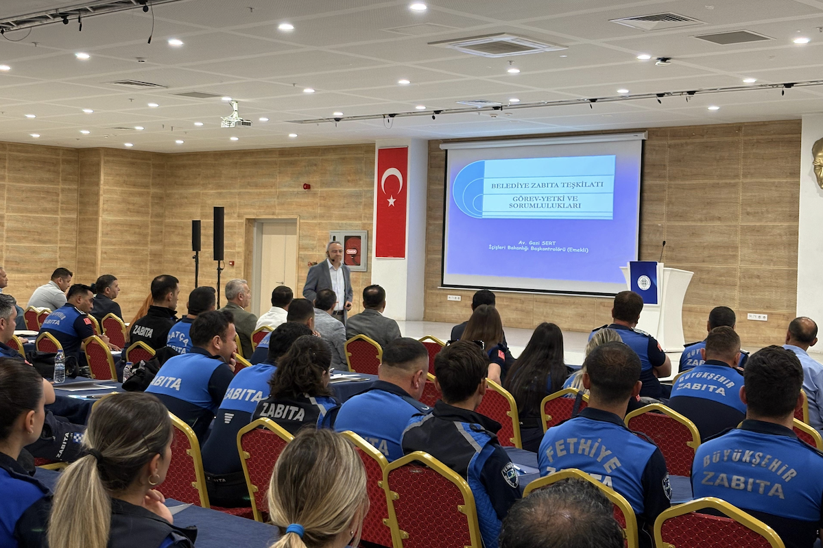Zabıta personeline hizmet içi eğitim semineri düzenlendi<