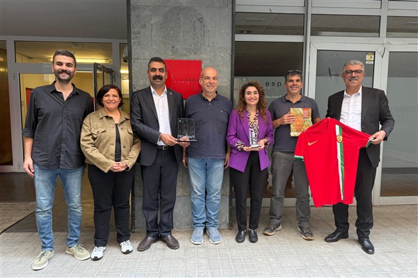 Eş Başkan Hatun, CIEMEN temsilcileriyle buluştu