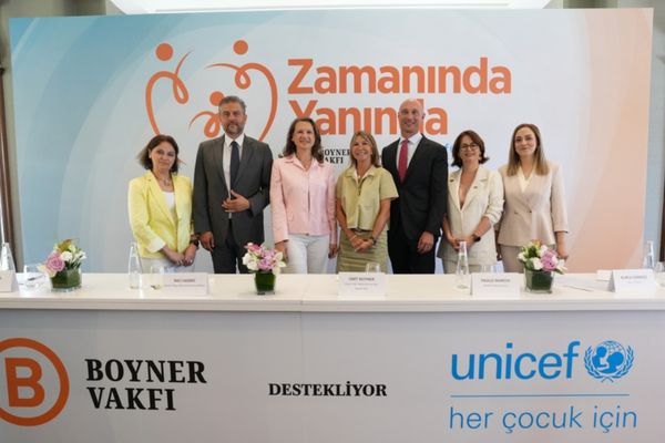 Boyner Vakfı ve UNICEF Türkiye'den 'Zamanında Yanında' projesi <