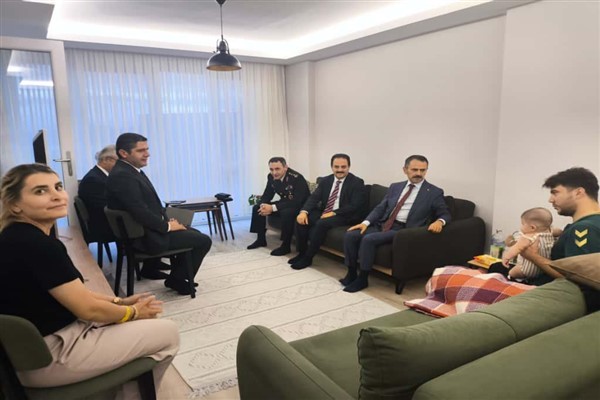 Vali Aktaş, gazi Kayabay'a ziyarette bulundu