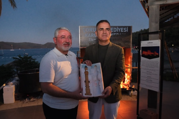 Çorum mutfağının yöresel lezzetleri Bodrum’da tanıtıldı<