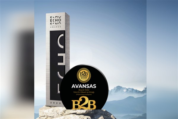 Avansas, ofis kırtasiye kategorisinde birincilik ödülüne layık görüldü