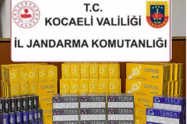Kocaeli’de 1 milyon 150 bin liralık kaçak tütün ve sigara ele geçirildi<
