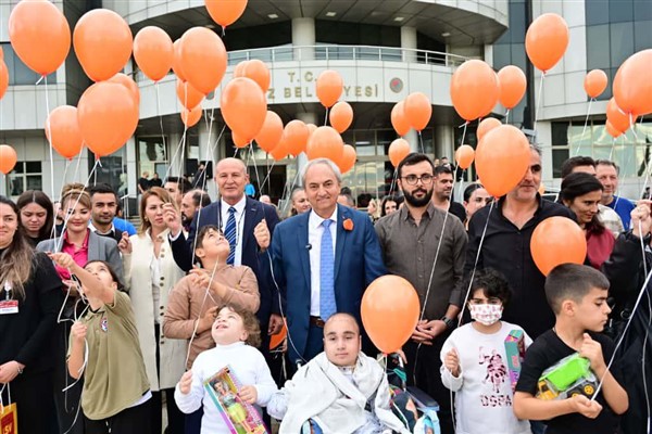 Başkan Kocagöz, lösemiyle mücade eden çocuklarla bir araya geldi