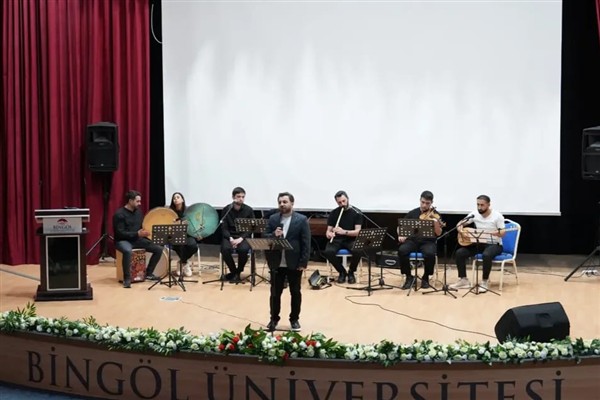 Bingöl Üniversitesi’nde Tasavvuf Musikisi Konseri düzenlendi <