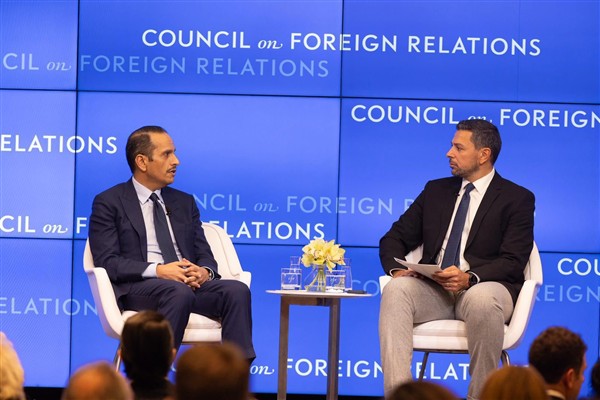 Al Sani, Gazze'deki arabuluculuk çabaları konulu oturuma katıldı<