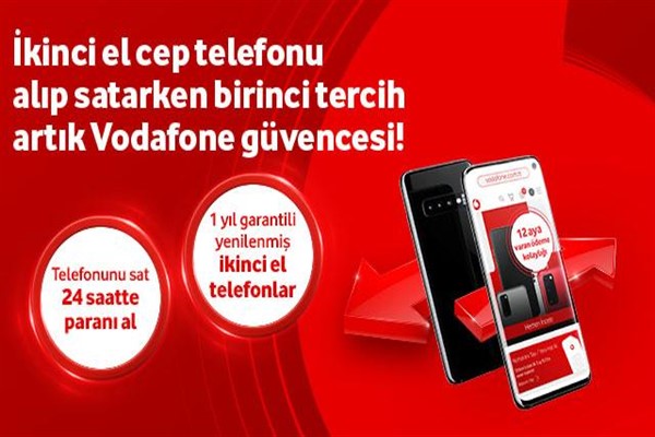 Vodafone’un ikinci el telefon hizmeti yenilendi