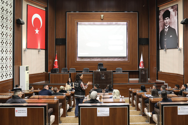 Keçiören'de özel güvenlik personeline NARKO KAAN eğitimi verildi<