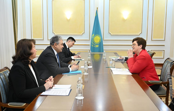 Kazakistan ile Almanya arasında ikili iş birliği<