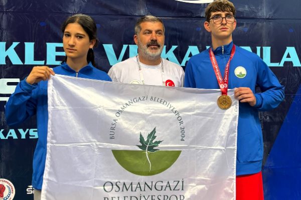 Osmangazi Belediyesporlu Muhammet Gümüş Türkiye şampiyonu oldu <