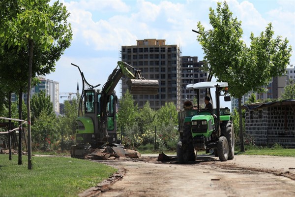 Kayapınar'da 7 park genel bakıma alındı
