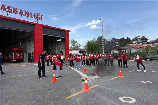 Malatya Büyükşehir'den afet ve yangın eğitimi<