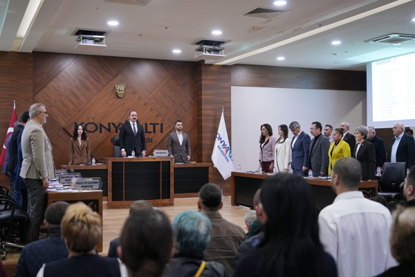 Konyaaltı Belediyesi Şubat Ayı Olağan Meclis Toplantısı gerçekleştirildi<