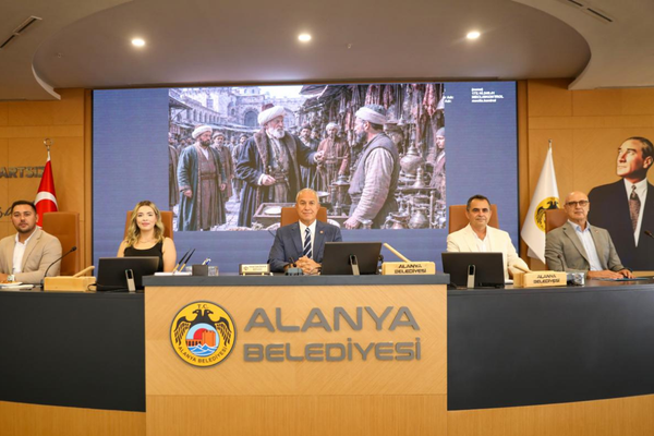 Alanya Belediyesi eylül ayı meclis toplantısı yapıldı