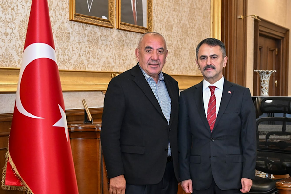 Hüsnü Öncül, Kocaeli Valisi Aktaş'ı ziyaret etti<