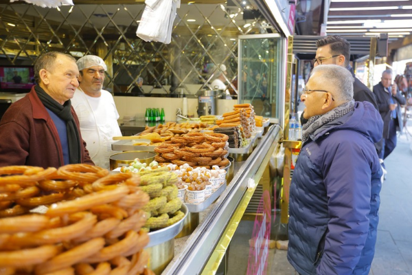 Büyükkılıç, Erciyes'te sezon hazırlıklarını inceledi