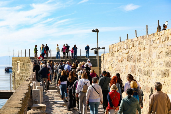 Bodrum'da kültür yürüyüşü gerçekleştirildi<
