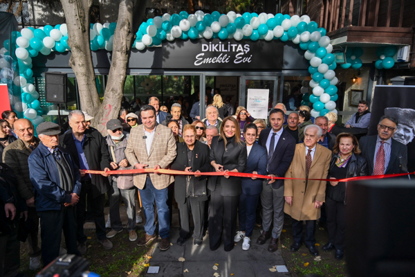 Beşiktaş'ta Dikilitaş Emekli Evi açıldı