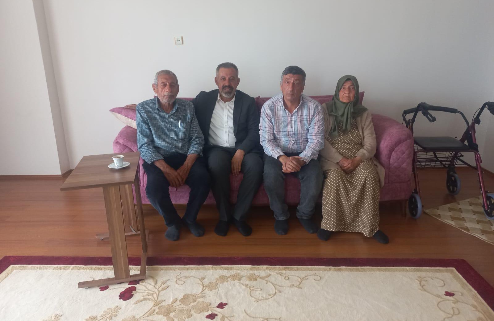 DİKO Başkanı Yüksel'den Özdal’ın ailesine taziye ziyareti