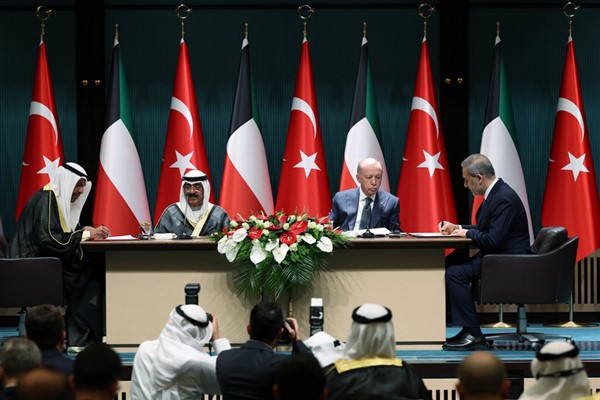 Cumhurbaşkanı Erdoğan, Kuveyt Emiri El Sabah ile bir araya geldi