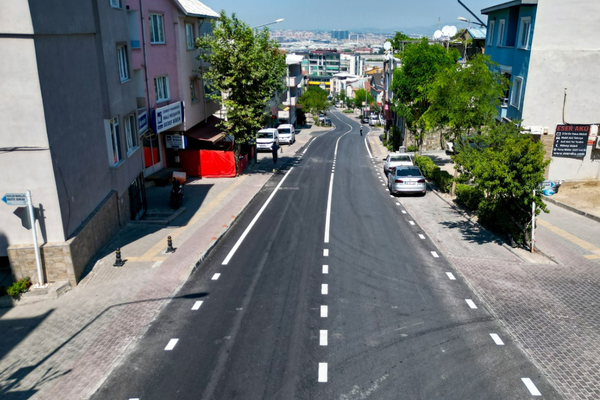 Bursa’da Dumlupınar Caddesi yenilendi<