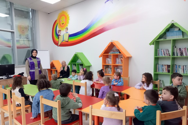 İZGİM Çocuk Kütüphanesi’nde Kütüphane Haftası etkinlikleri düzenlendi<