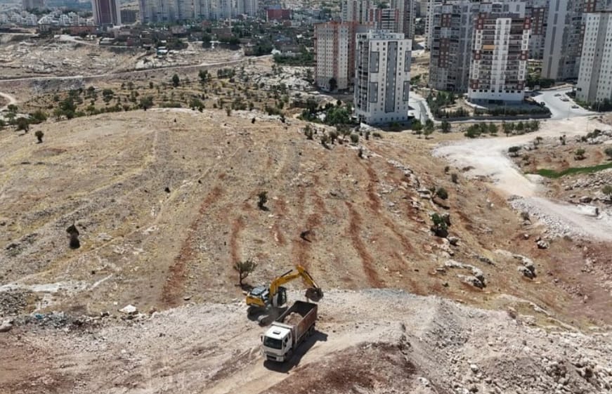 Mardin'de yeni yol çalışması başladı