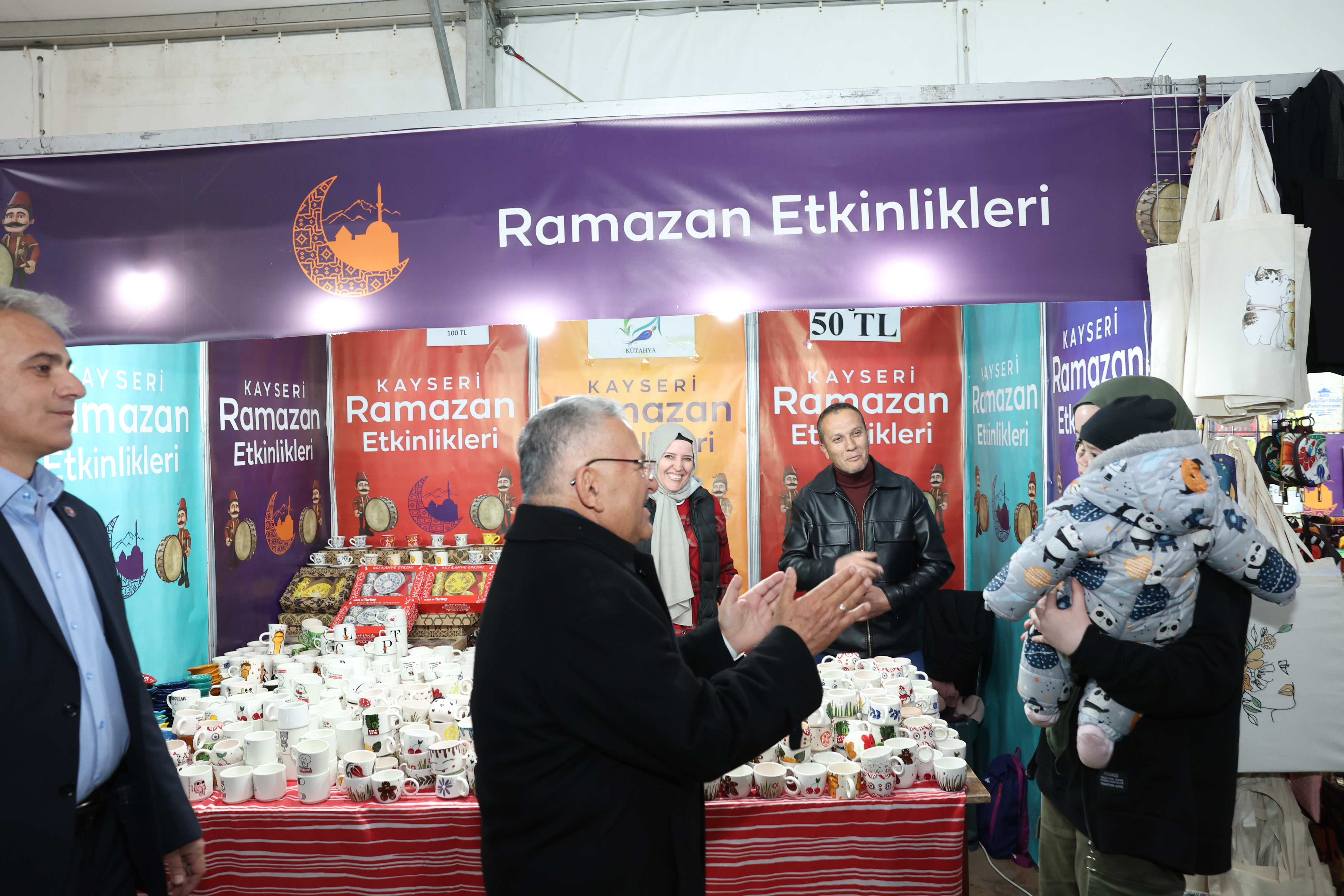 Başkan Büyükkılıç, ramazan etkinliklerinde<