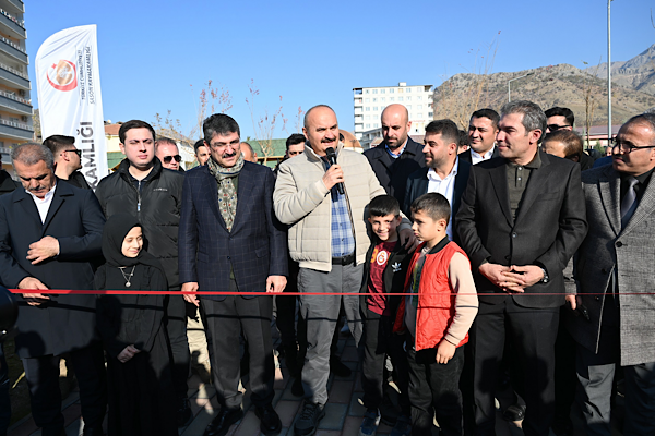 Sason’da yeni park hizmete açıldı<