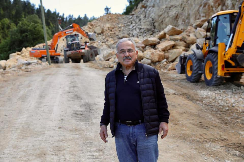 Ordu'da 19 ilçede 912 km’lik yol ağında çalışma yapıldı