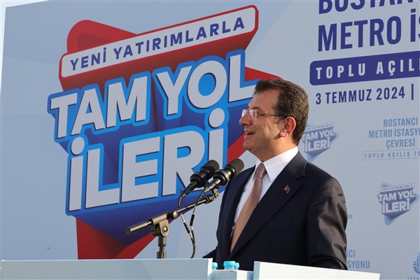 İmamoğlu: Yeşil alanı betona, ranta değil; insanların kullanımına açmaya devam edeceğiz<