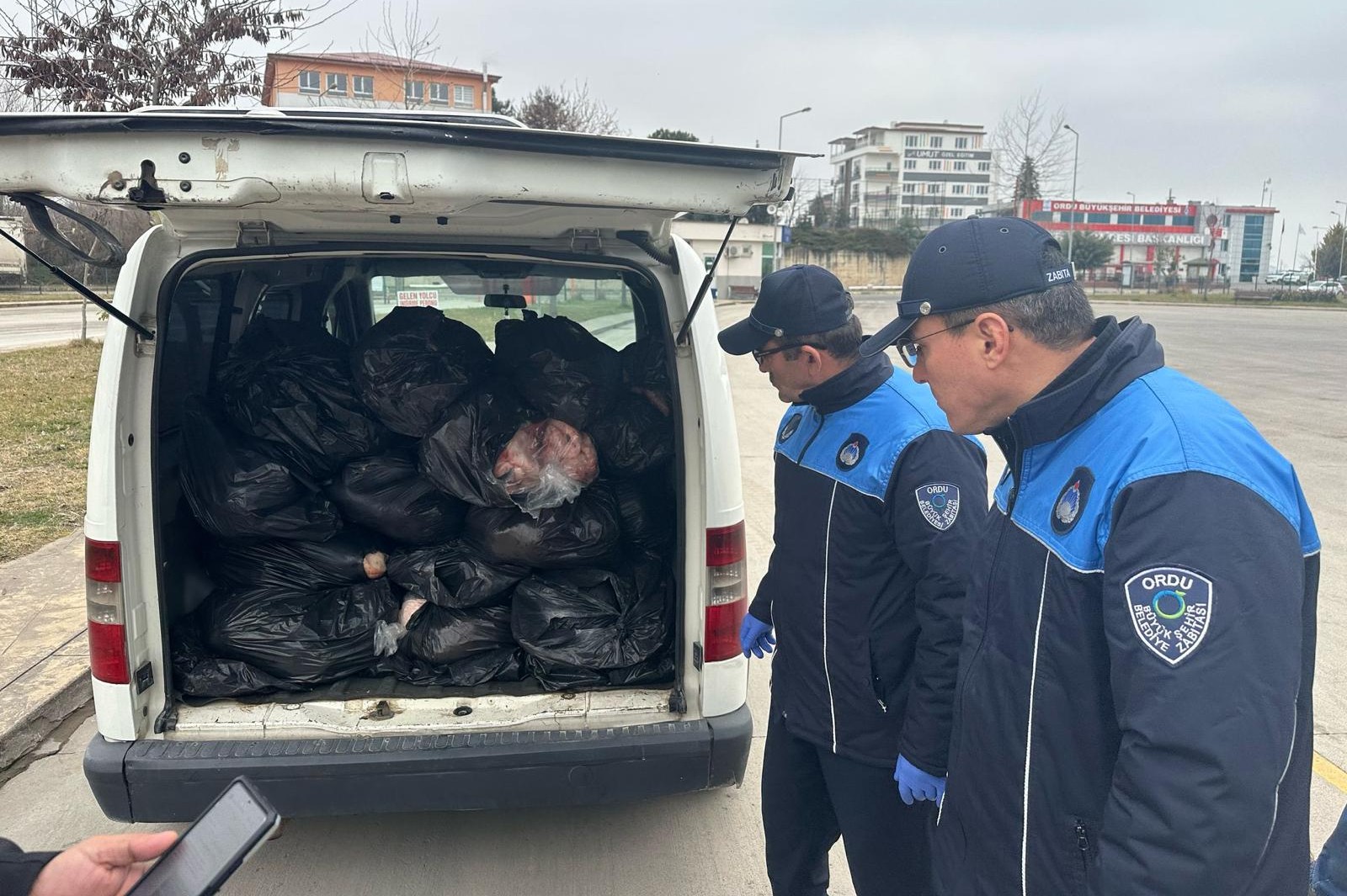 Ordu'da 300 kg kuyruk yağına el konuldu<