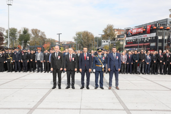 İnegöl'de 29 Ekim kutlamaları anma töreniyle başladı 