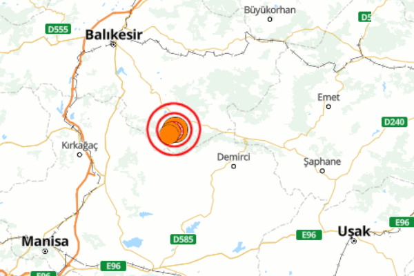 Balıkesir'de deprem