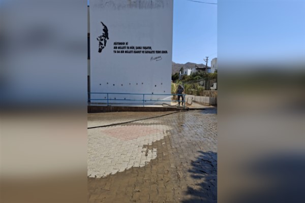 Bodrum Belediyesi, okullarda çalışmalarını sürdürüyor<