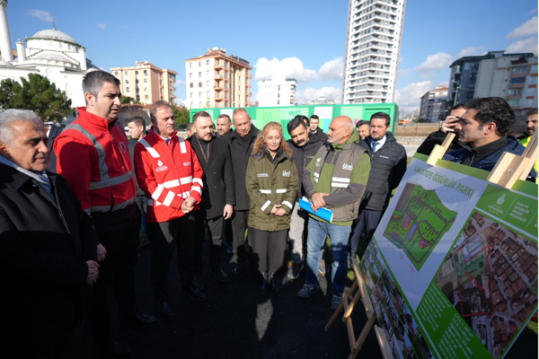 Başkan Yüksel, ilçedeki yatırımları inceledi<