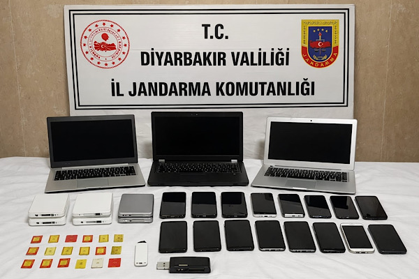 Diyarbakır’da 5 şüpheli şahıs tutuklandı