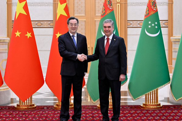 Çin Başbakan Yardımcısı Ding Xuexiang, Türkmenistan'ı ziyaret etti<