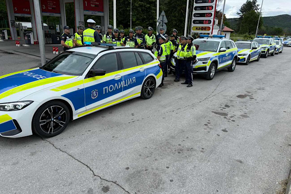 Bulgaristan'da trafik denetimi yapıldı<