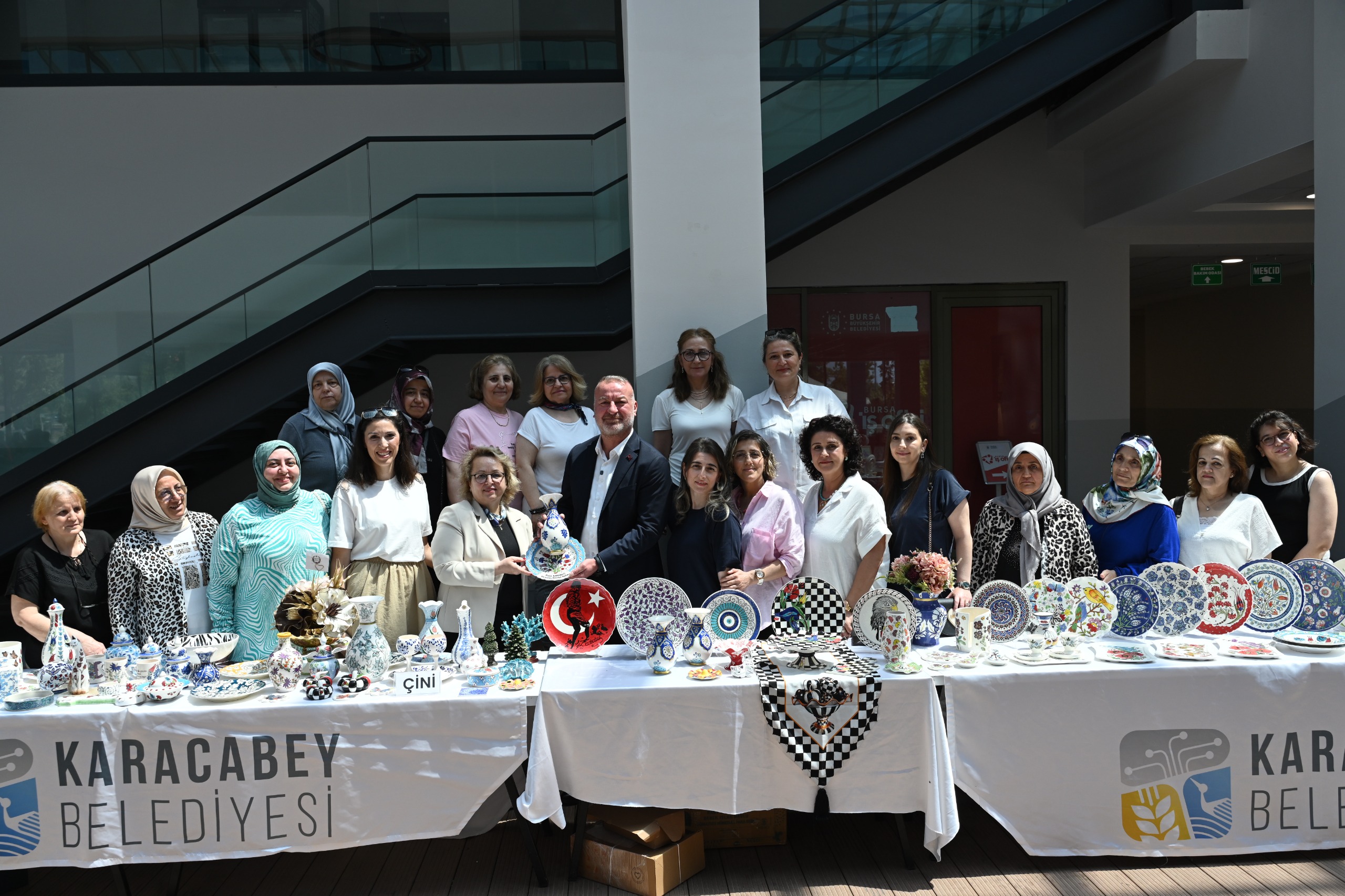 Karacabey’de sanat atölyeleriyle vatandaşlar üretime davet ediliyor