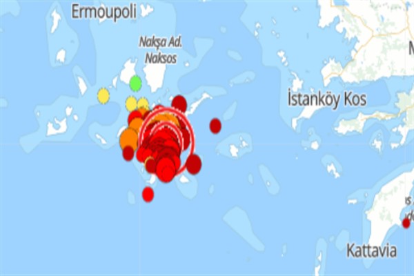 Akdeniz'de deprem<