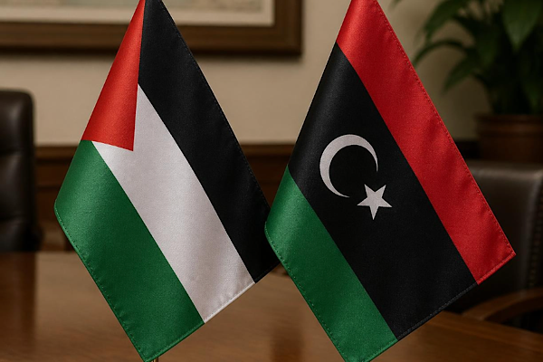 Filistin ve Libya, ikili iş birliğini ve Filistinlilere yönelik desteği görüştü<